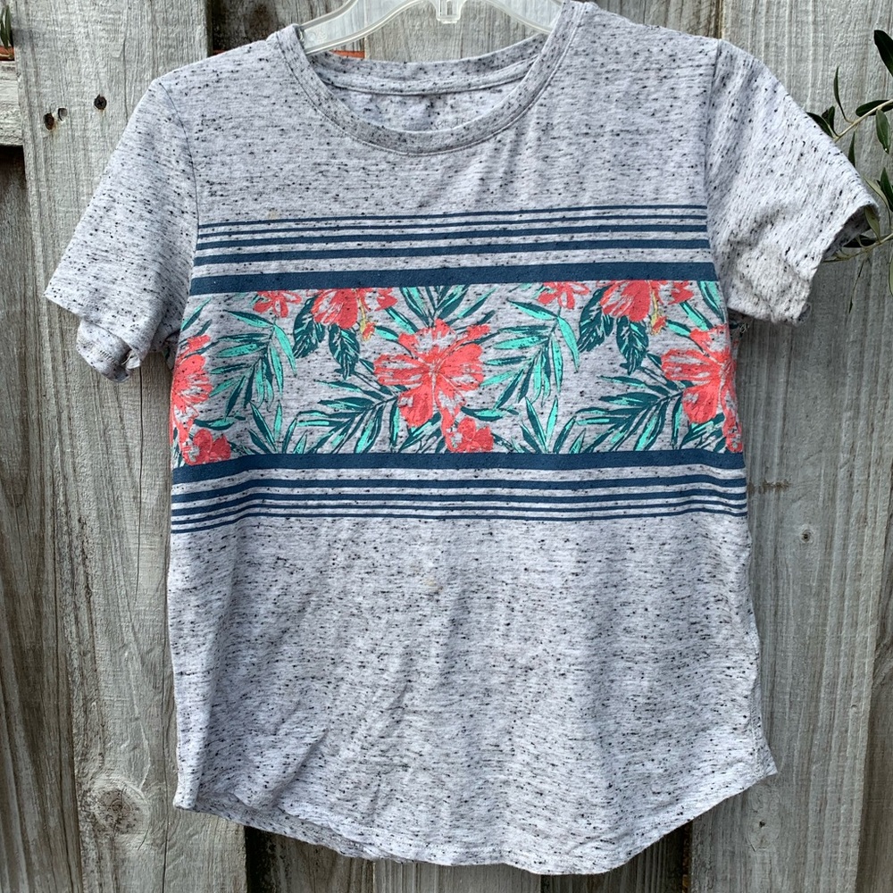 Prince & Fox Surf Tee Hawaiian Flowers T-shirt